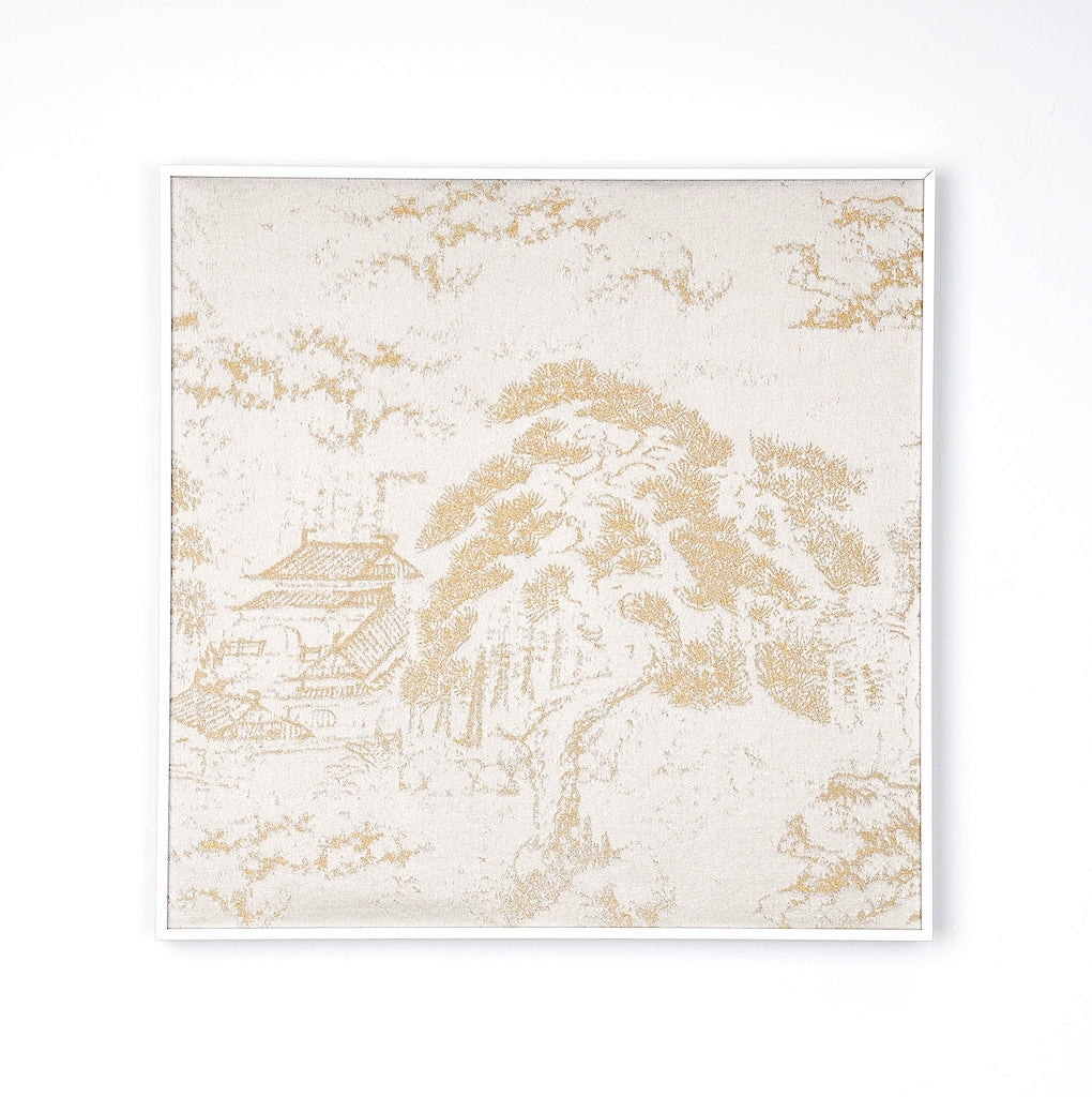 Pine Forest Champagne - Fabric Wall art
