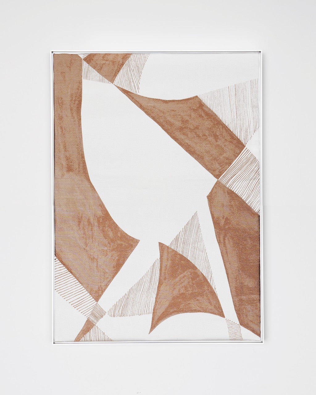 Prism Brown - Fabric Wall art