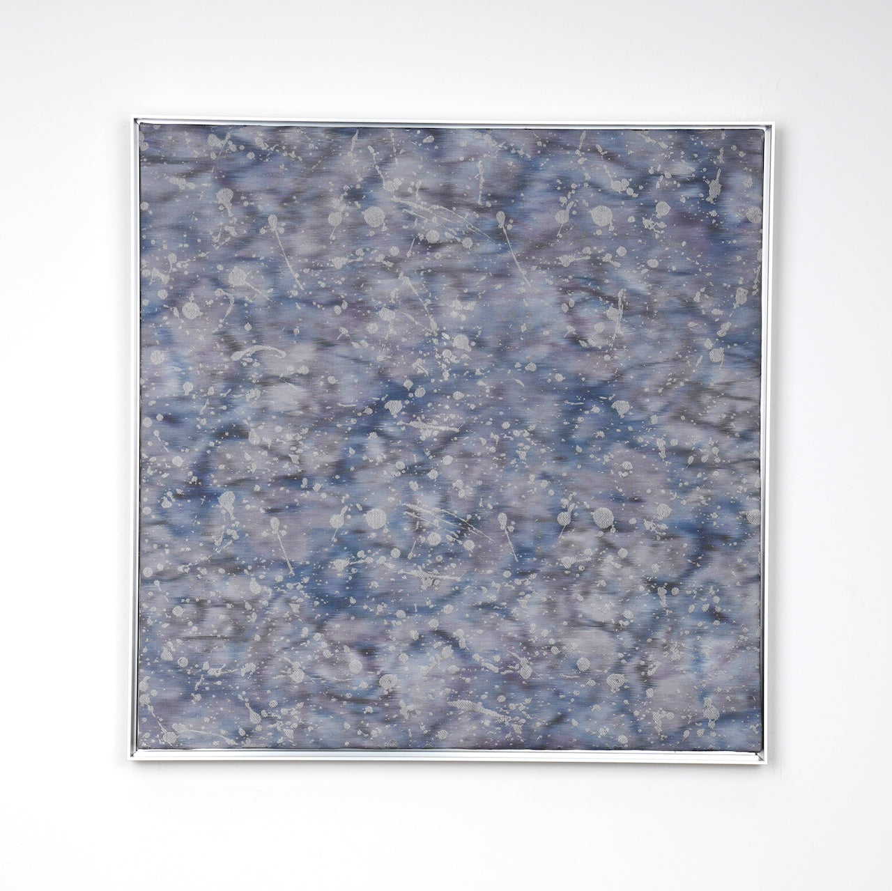 Splash Dark Blue-Fabric Wall art