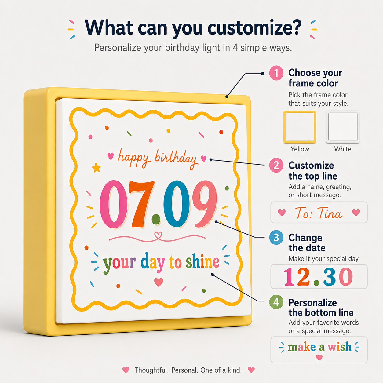 Custom Date Light