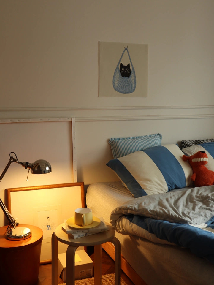 Curious Kitty - Soft Wall Art