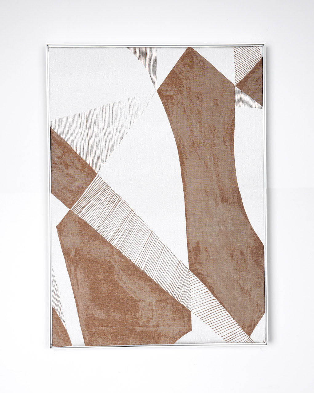 Prism Brown - Fabric Wall art