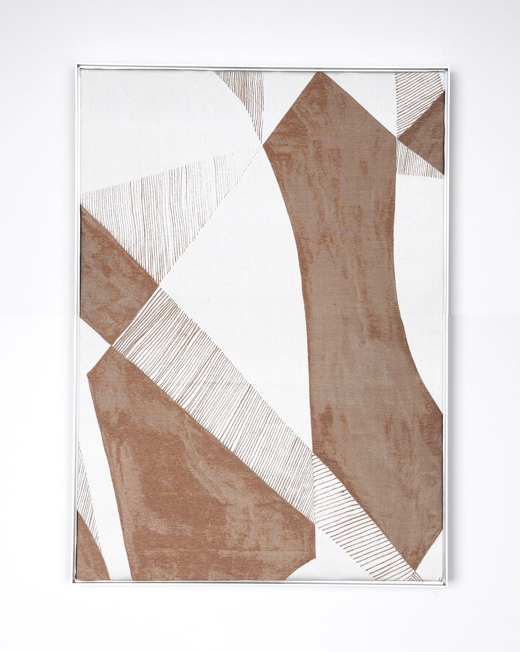 Prism Brown - Fabric Wall art