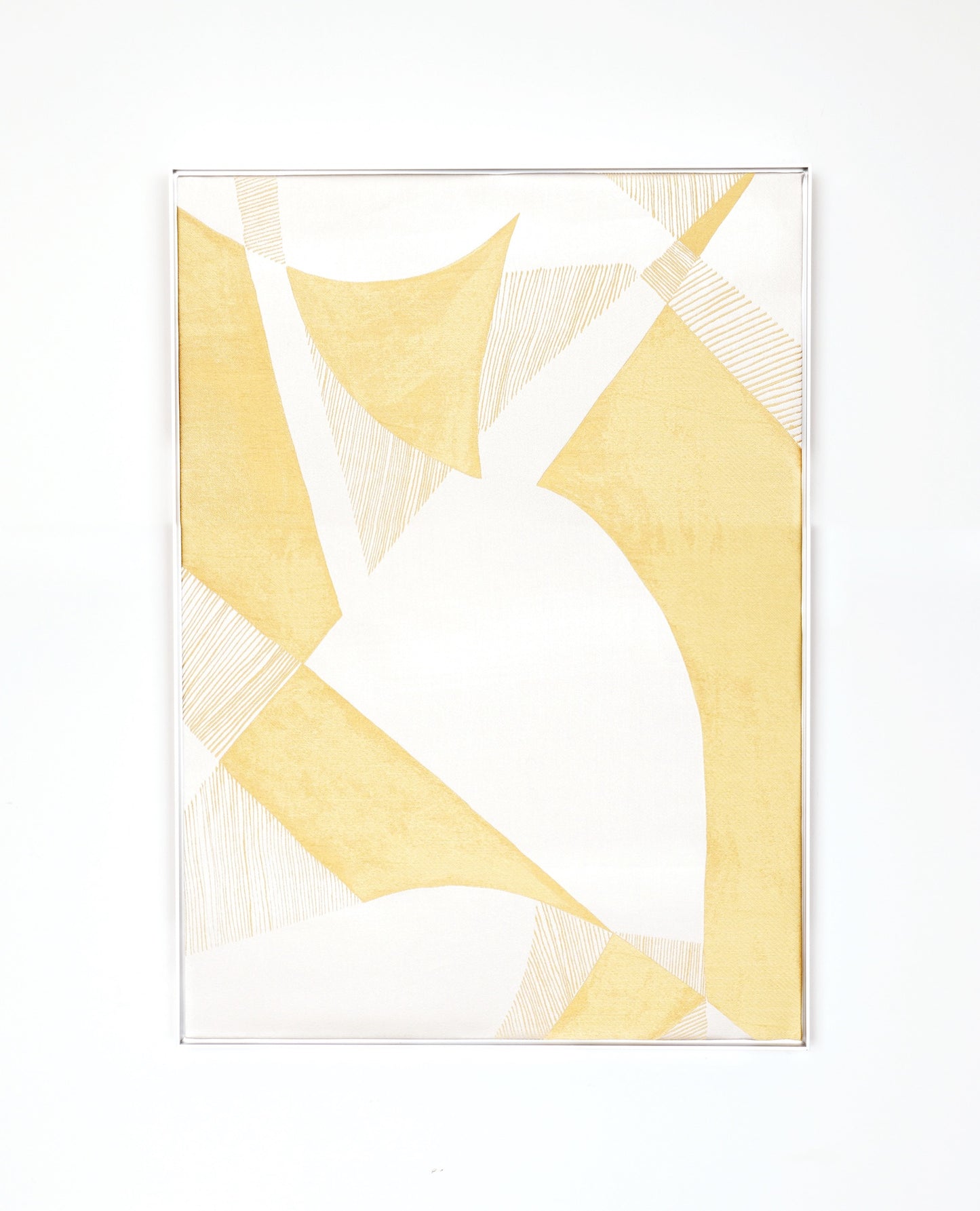Prism Yellow - Fabric Wall art