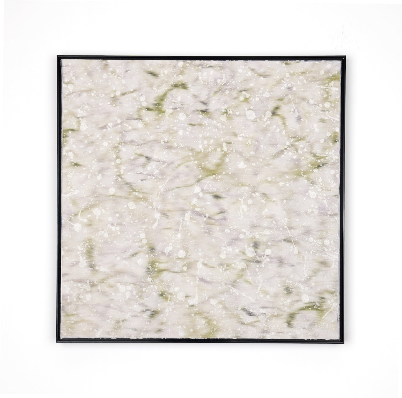 Splash Green-Fabric Wall art