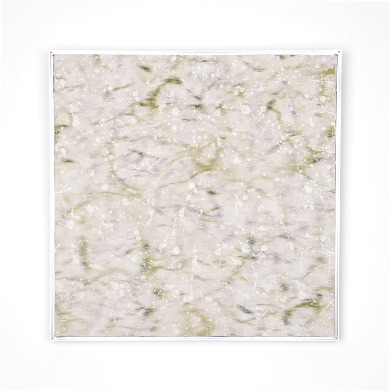 Splash Green-Fabric Wall art