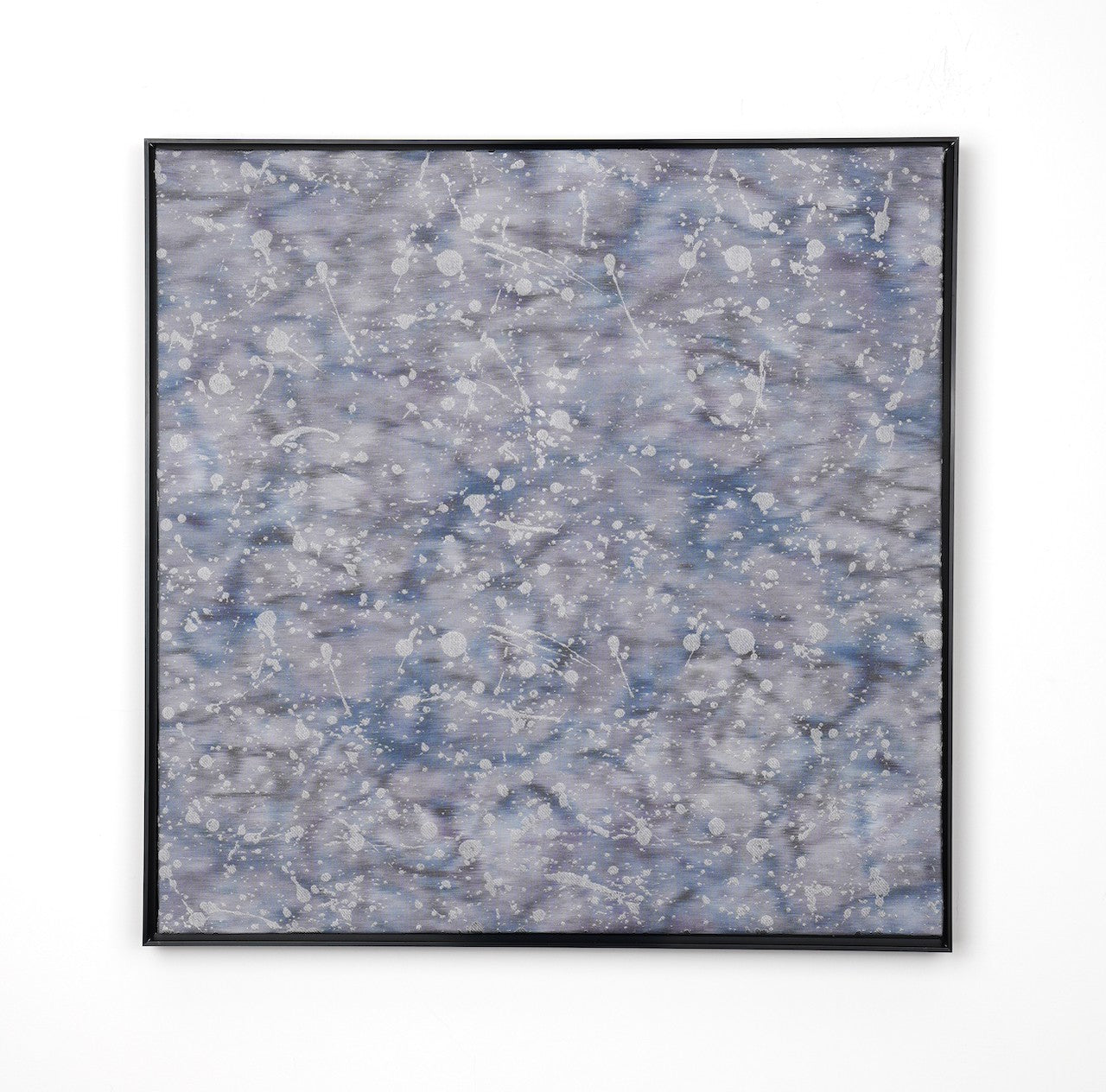 Splash Dark Blue-Fabric Wall art