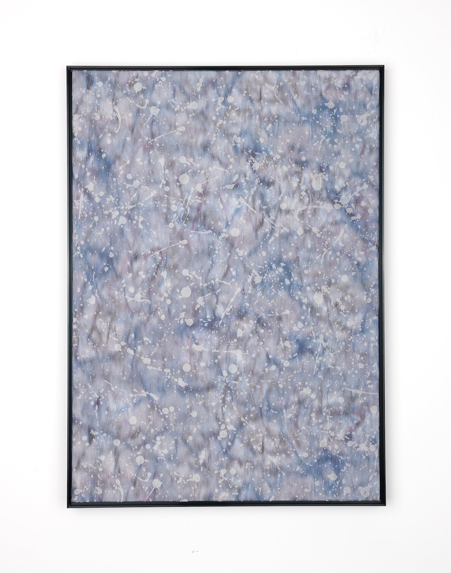 Splash Dark Blue-Fabric Wall art