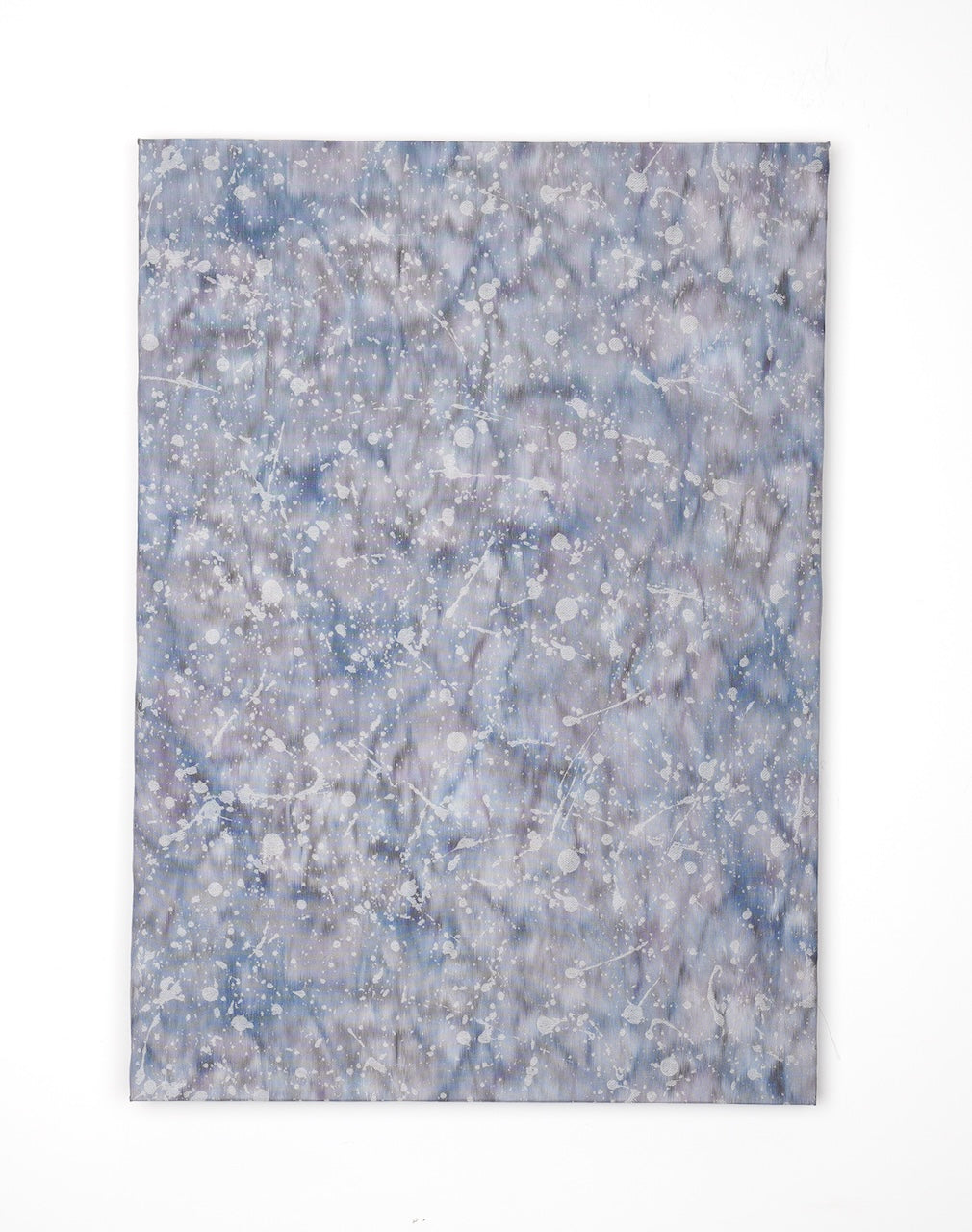 Splash Dark Blue-Fabric Wall art