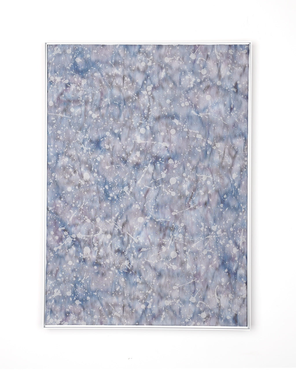 Splash Dark Blue-Fabric Wall art