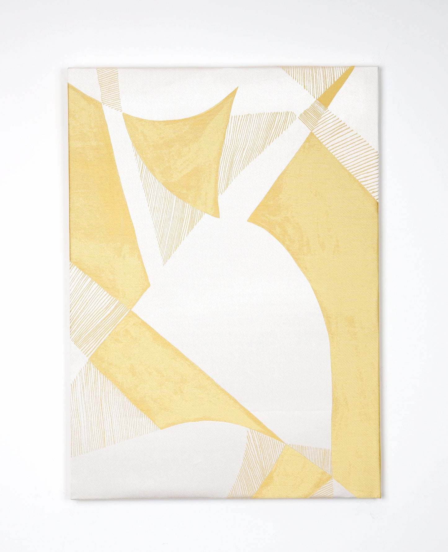 Prism Yellow - Fabric Wall art