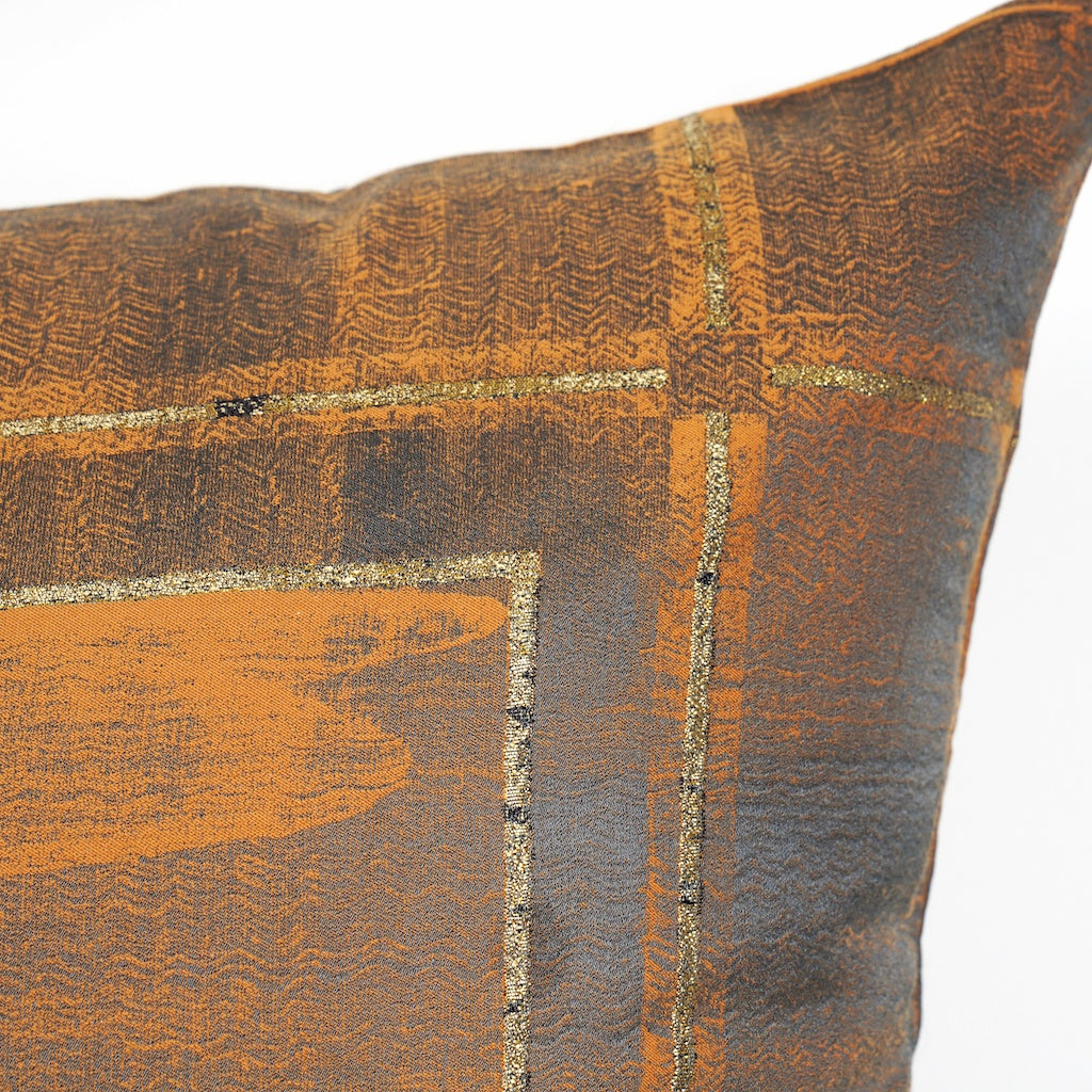 Golden Frame Dark Brown-Cushion