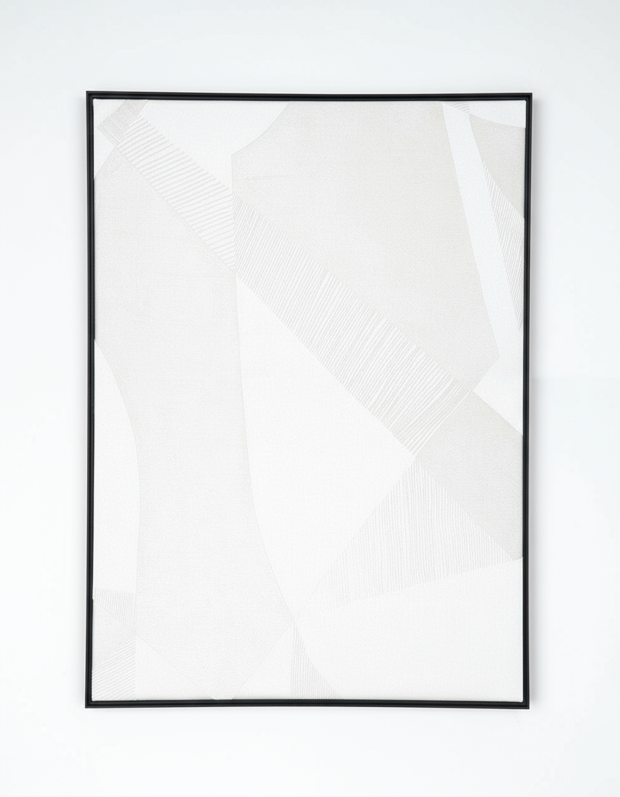 Prism White B - Black Frame