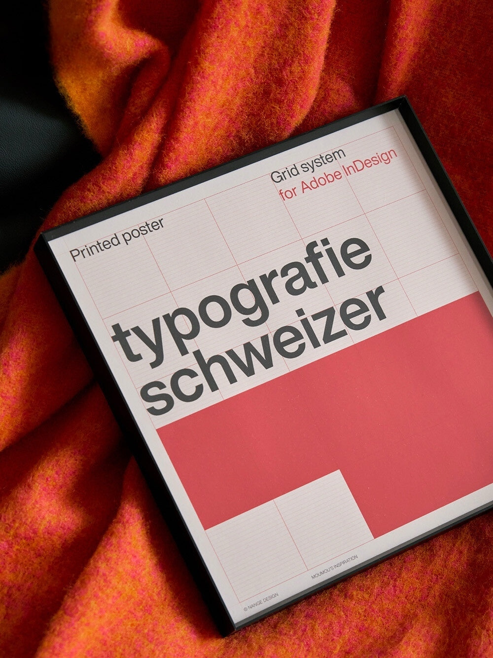 Typografie Schweizer — Swiss Grid Typography Art Print