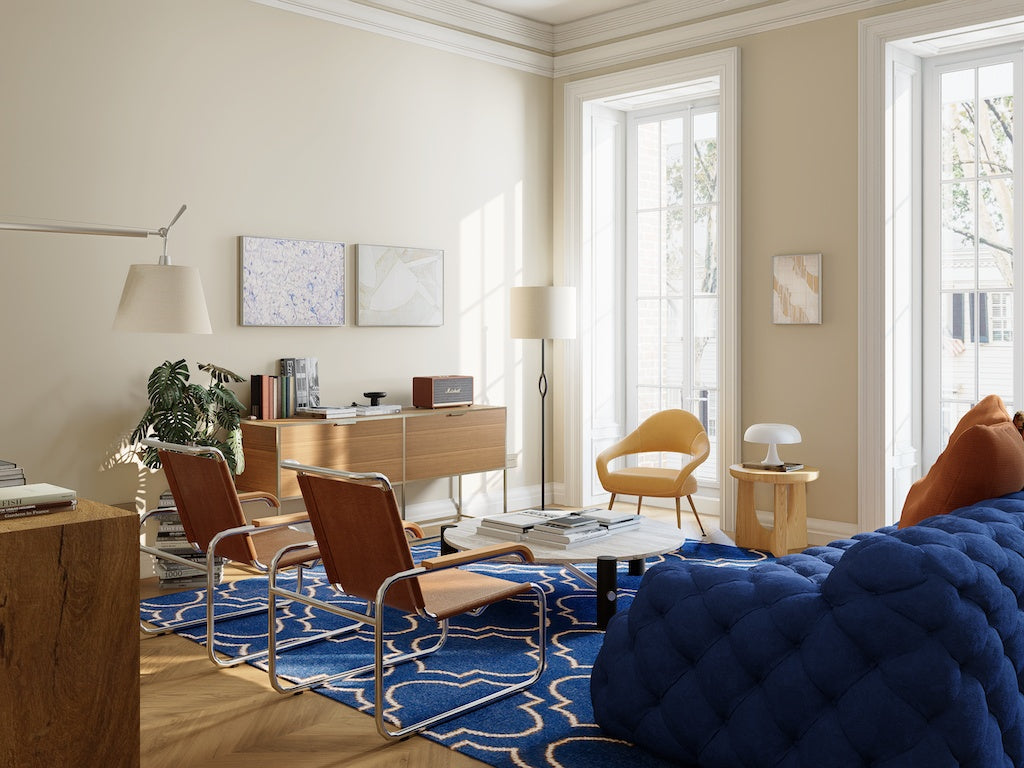 Splash Light blue - Fabric Wall art