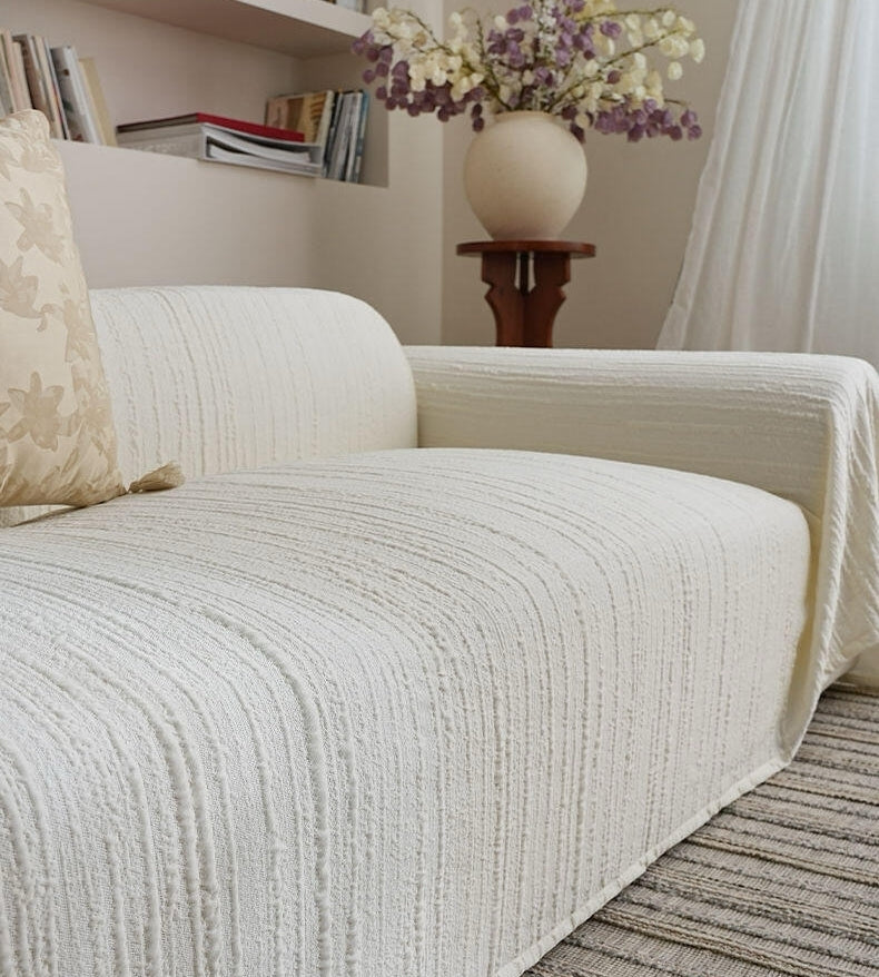 Sleek Cool-Touch Jacquard Couch Throw