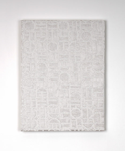 Cycle White-Fabric Wall art