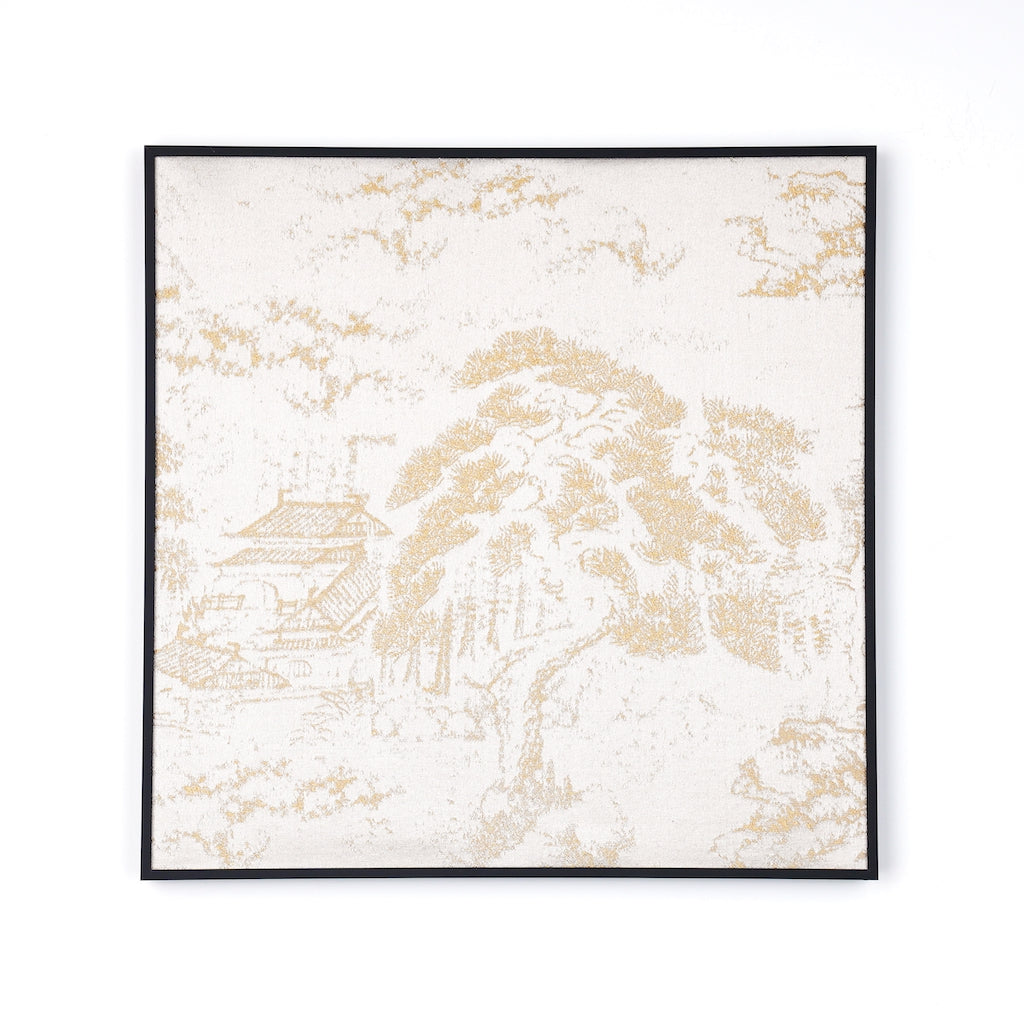 Pine Forest Champagne - Fabric Wall art