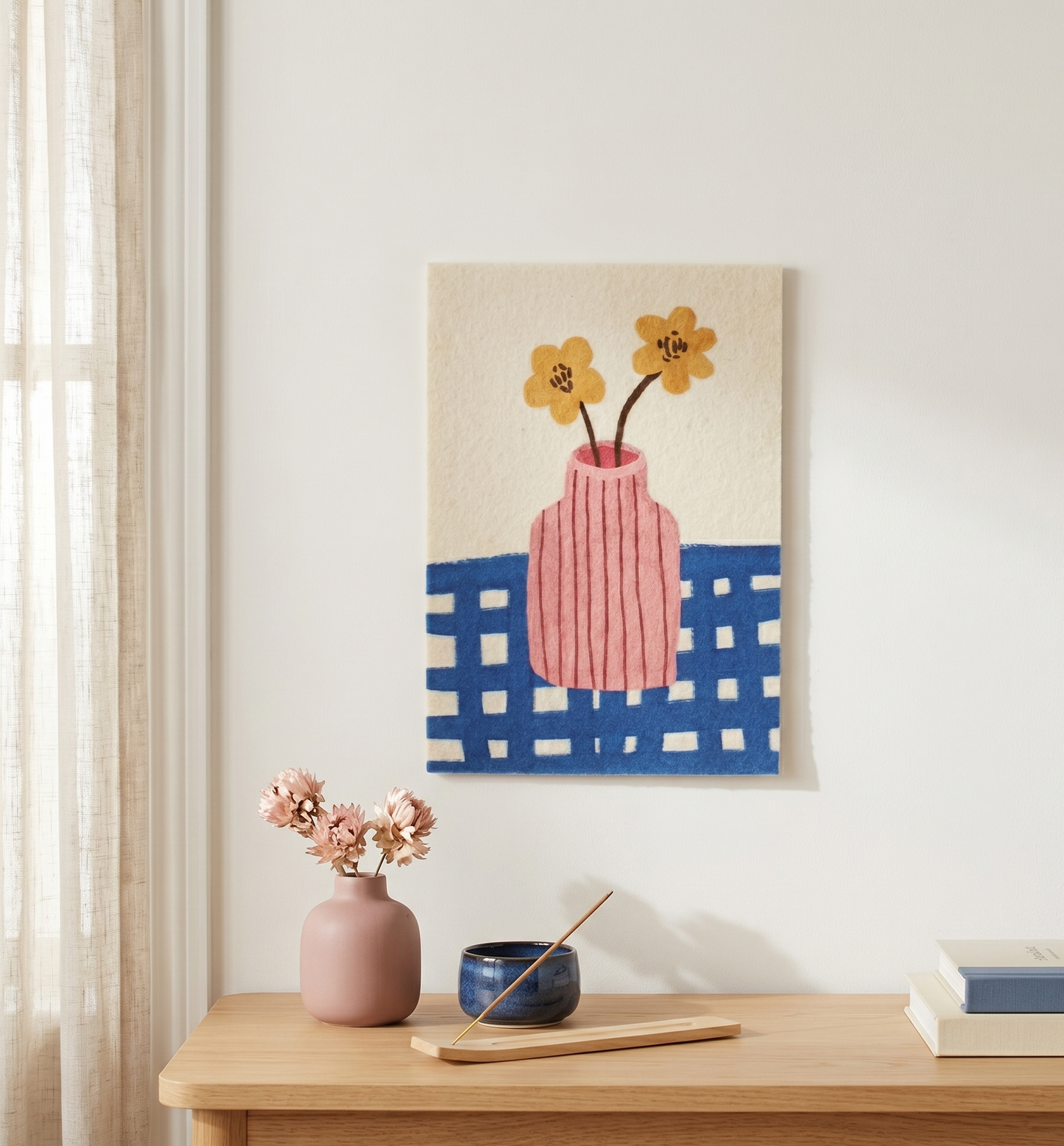 Floral Whispers Soft Wall Art