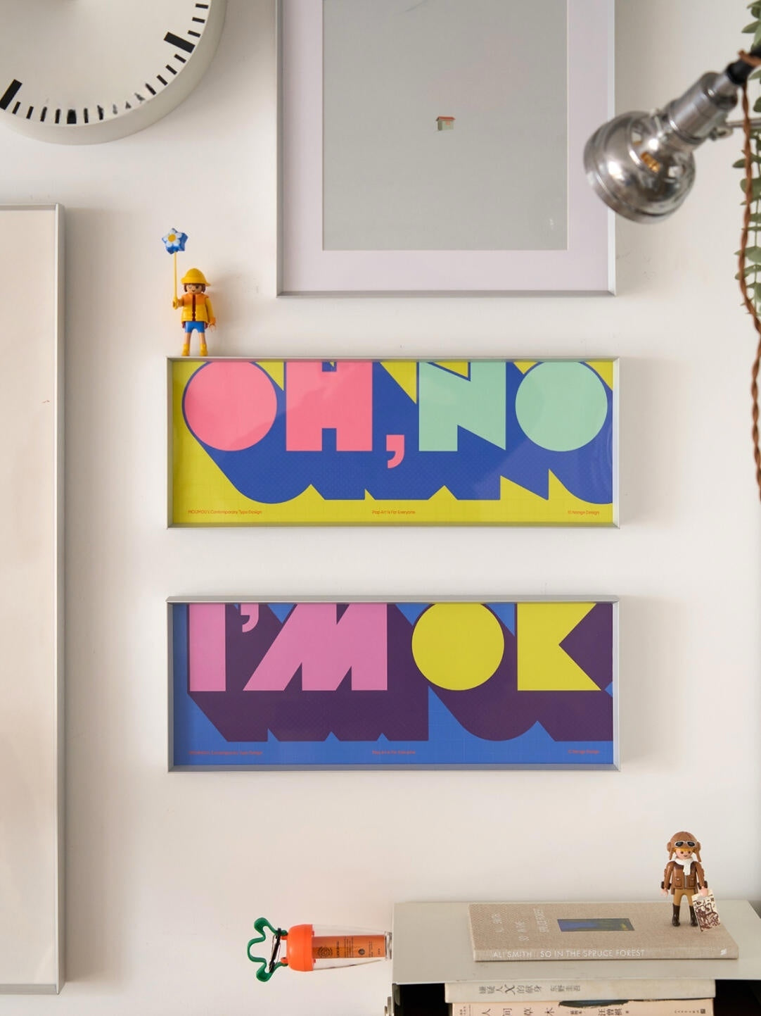OH, NO / I’M OK — Contemporary Typography Prints
