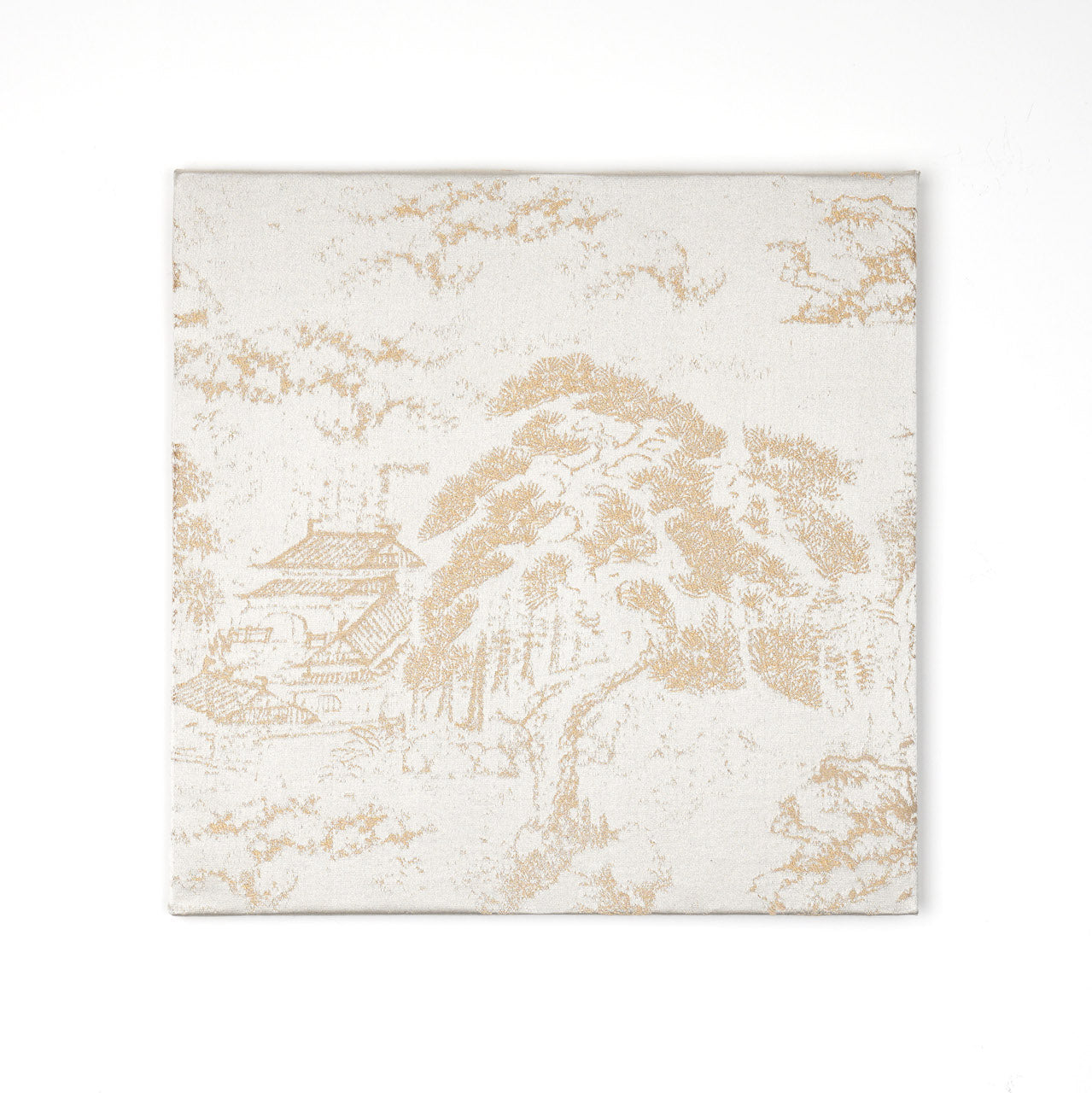 Pine Forest Champagne - Fabric Wall art