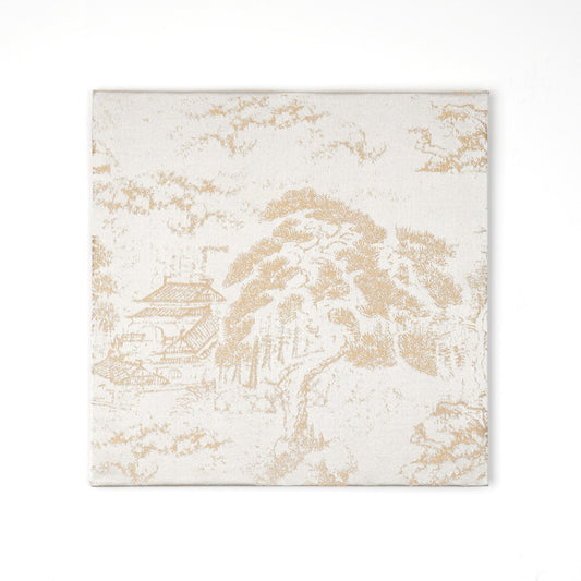 Pine Forest Champagne - Fabric Wall art