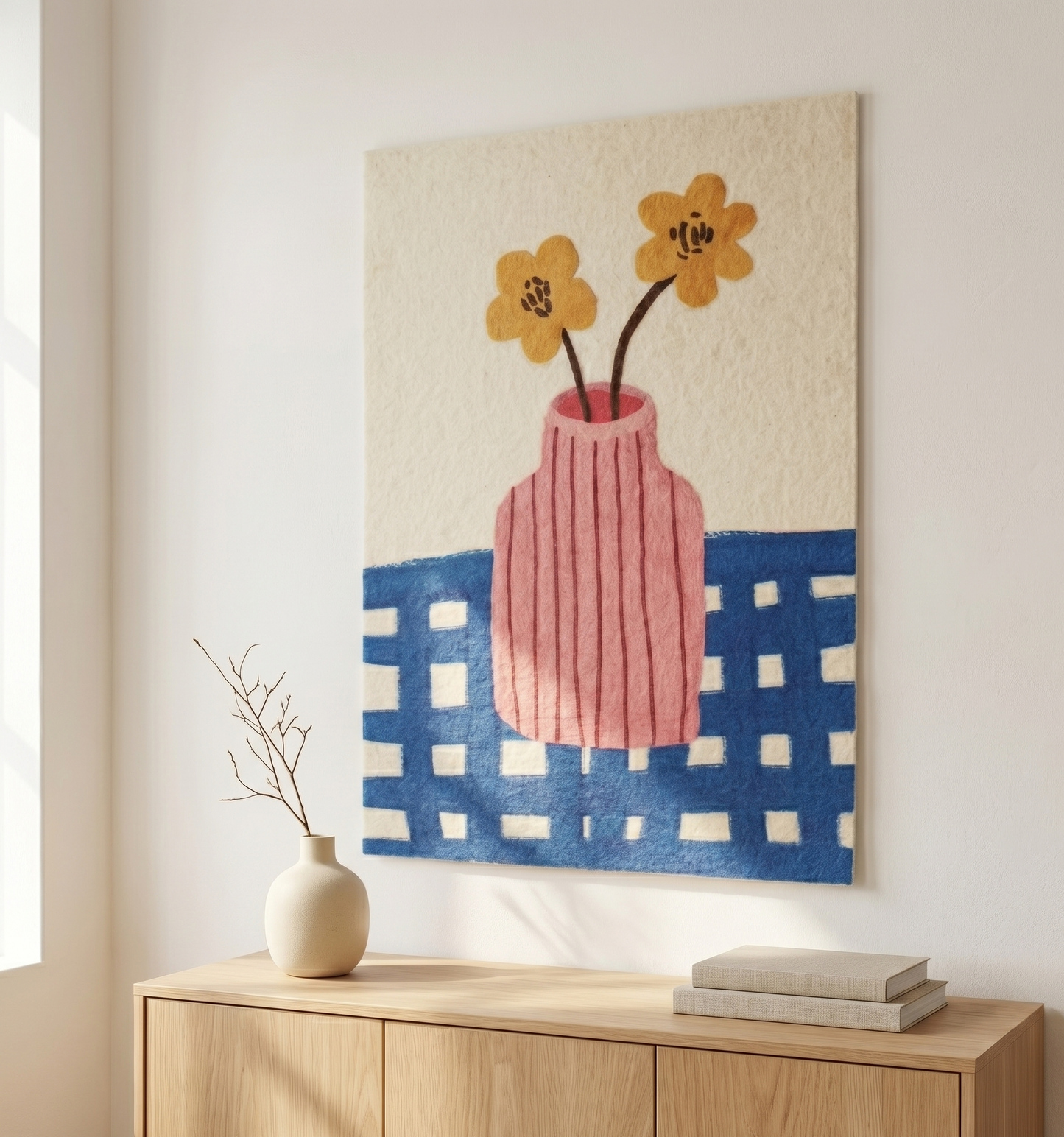 Floral Whispers Soft Wall Art