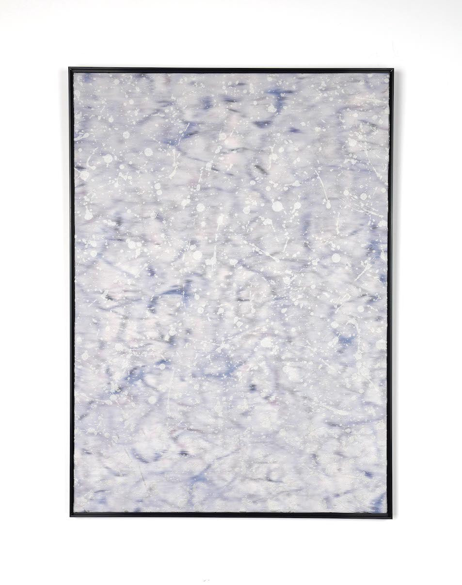 Splash Light blue - Fabric Wall art