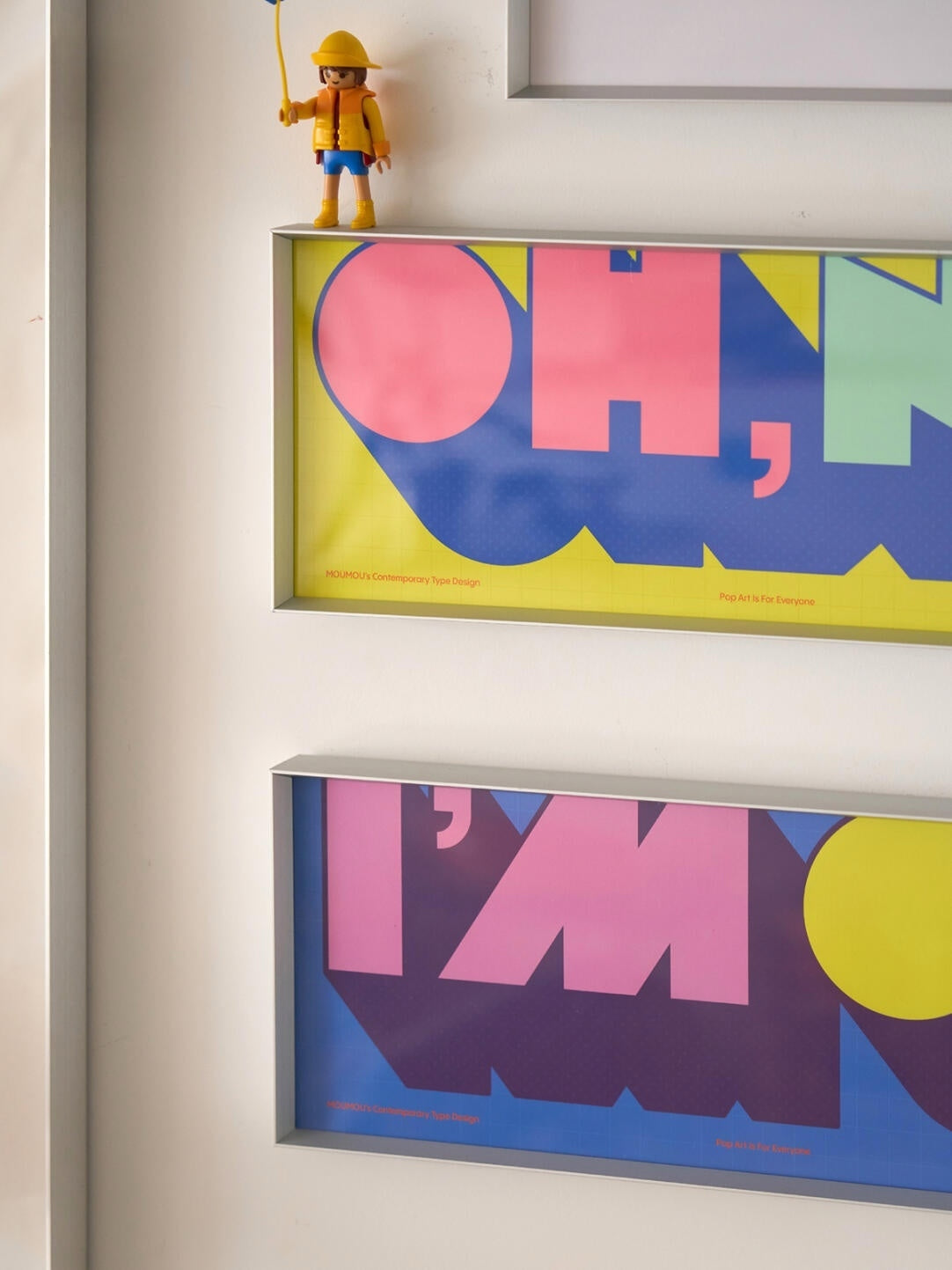 OH, NO / I’M OK — Contemporary Typography Prints