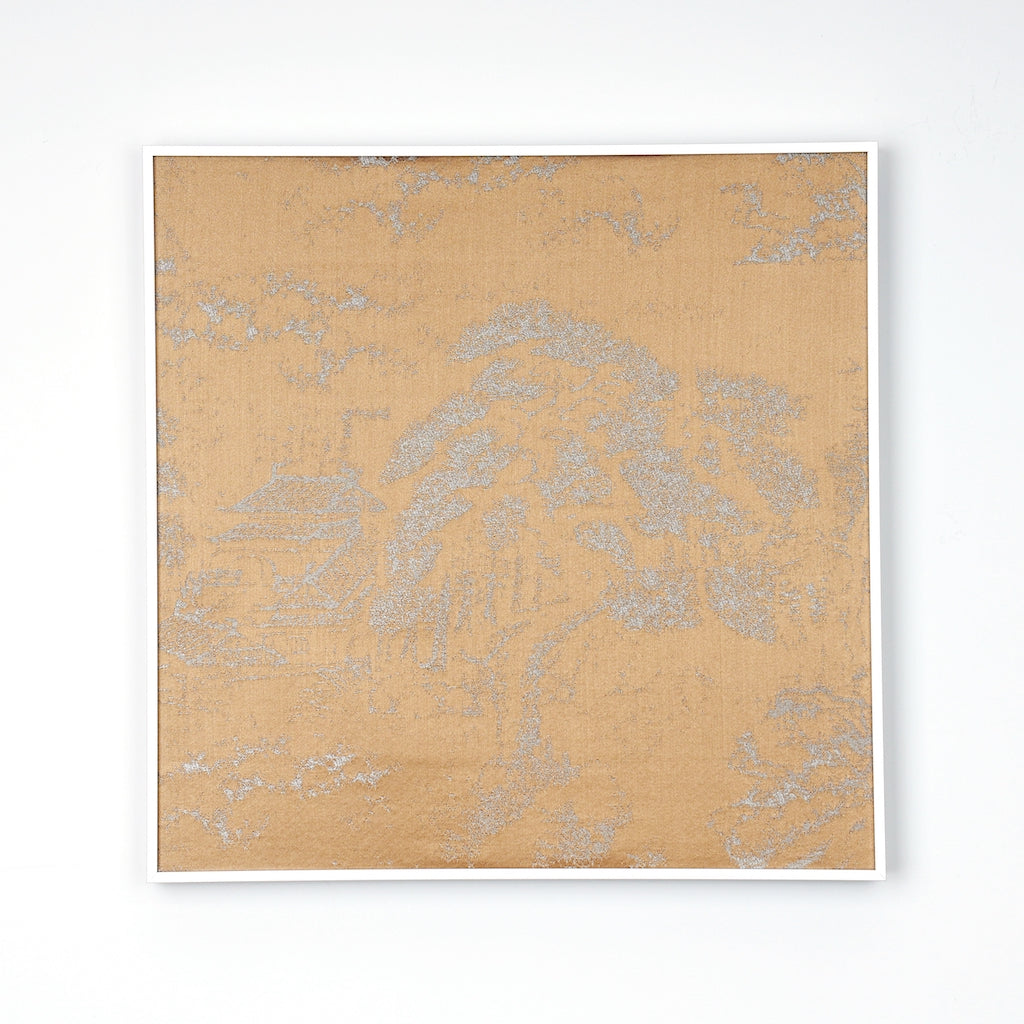 Pine Forest Khaki - Fabric Wall art