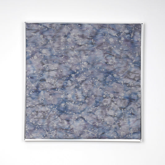 Splash Dark Blue-Fabric Wall art