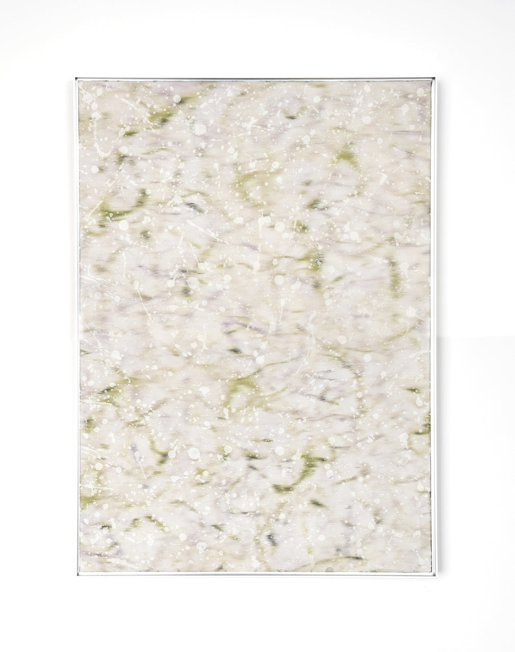 Splash Green-Fabric Wall art