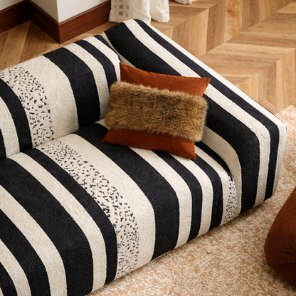 Sleek Ion-Knit Couch Cover – 360° Stretch Full Coverage, Washable & Stays Put