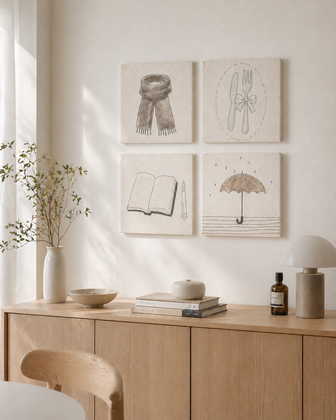 Everyday Objects – Soft Wall Art