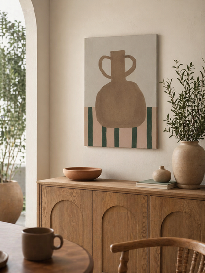 Terracotta II - Soft Wall Art