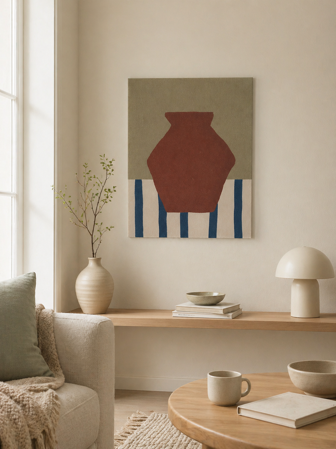 Terracotta I · Soft Wall Art