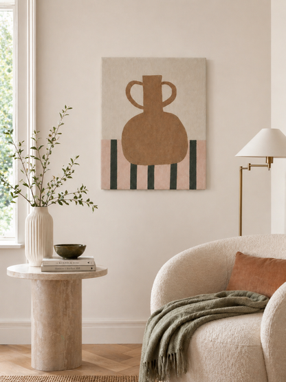 Terracotta II - Soft Wall Art