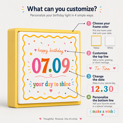 Custom Date Light