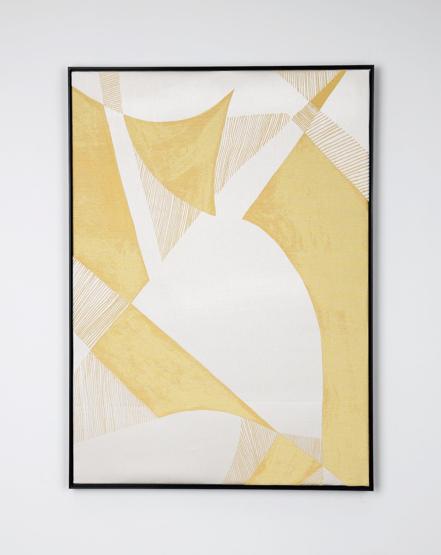 Prism Yellow - Fabric Wall art