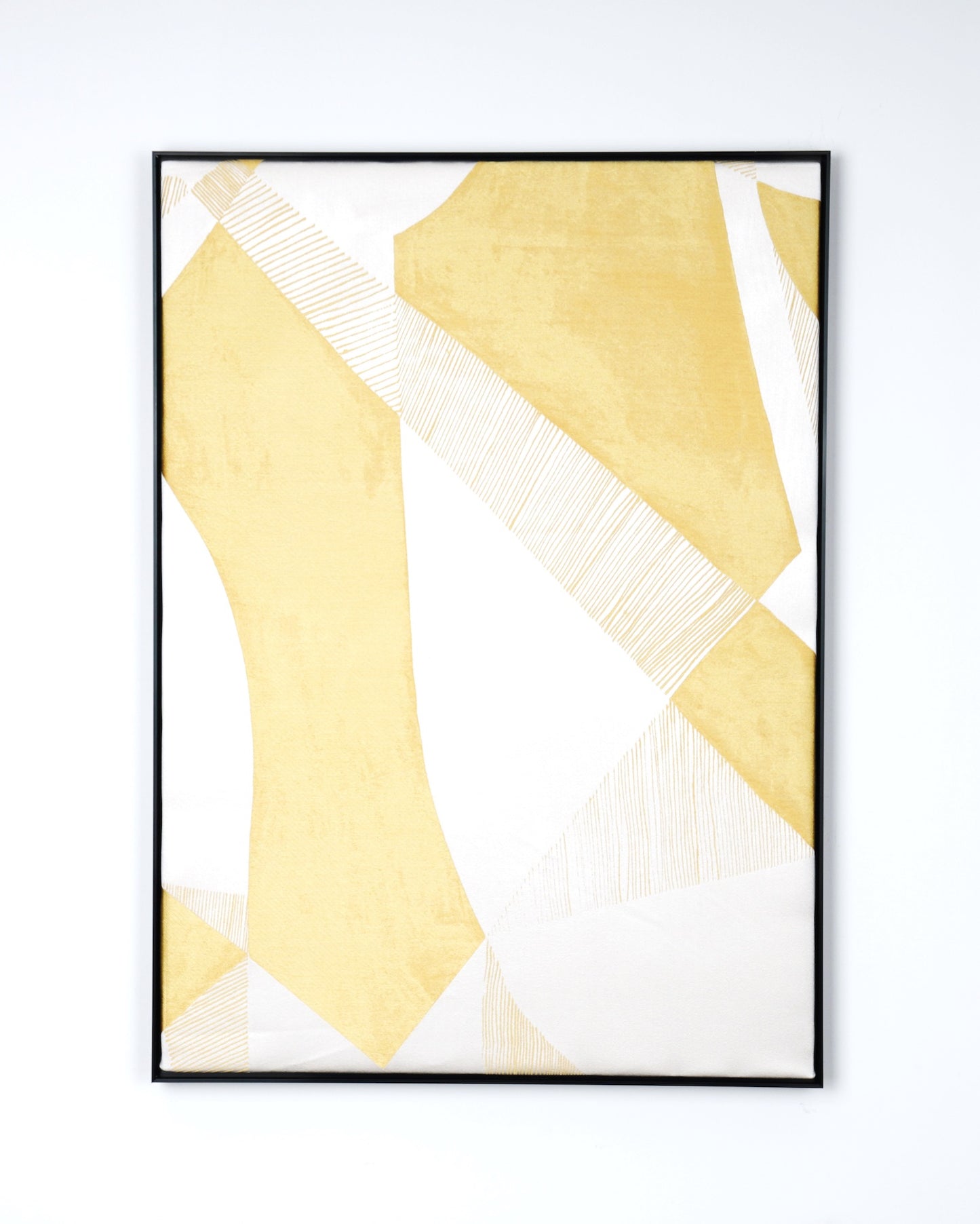 Prism Yellow - Fabric Wall art