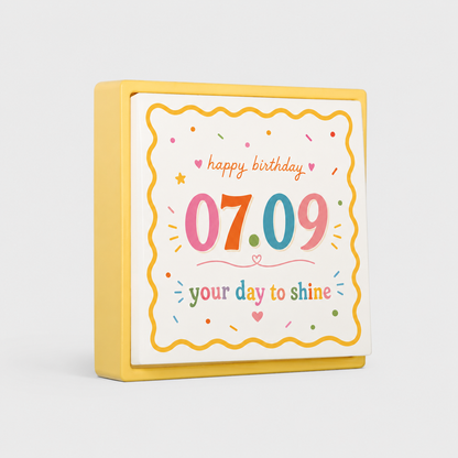 Custom Date Light