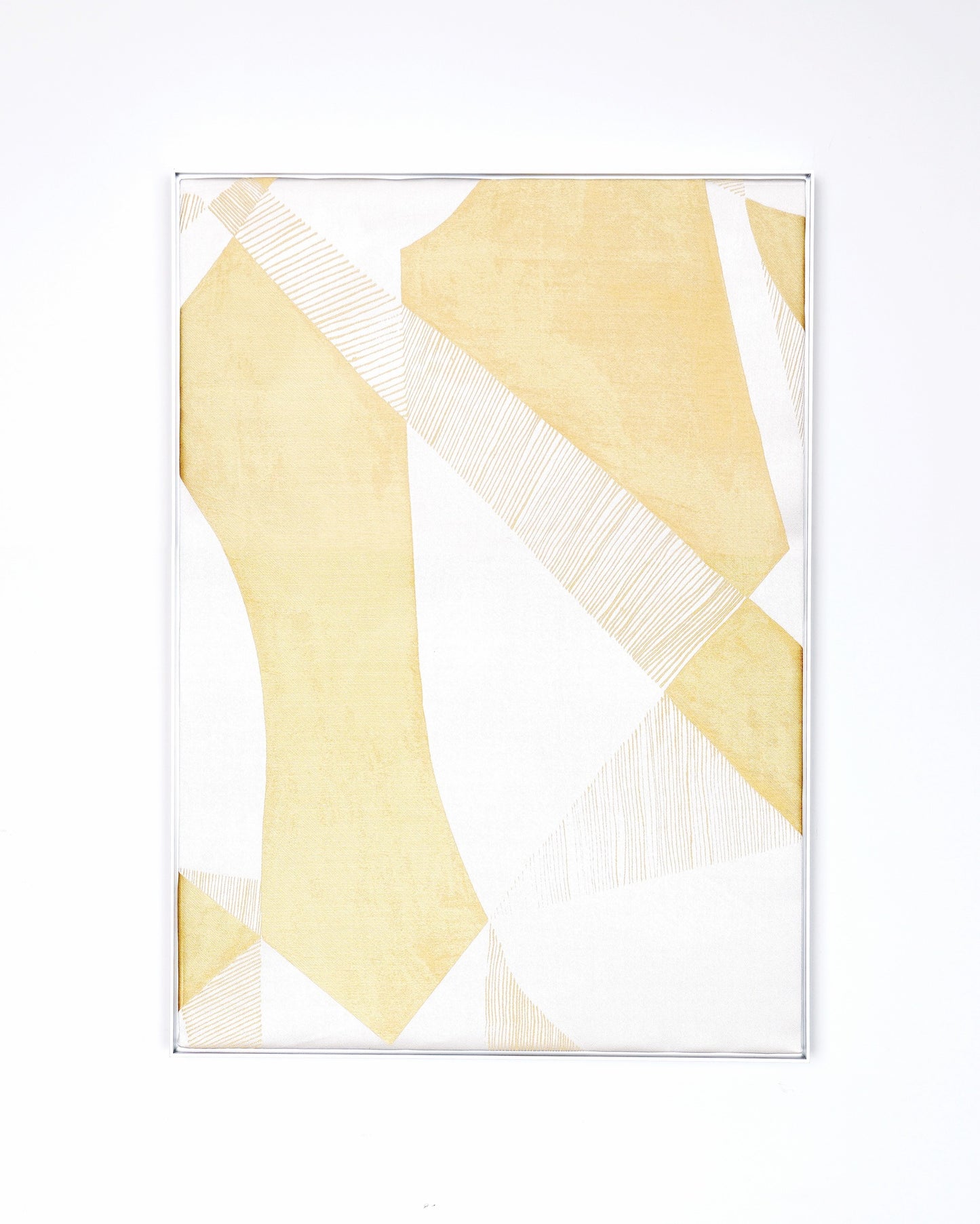 Prism Yellow - Fabric Wall art