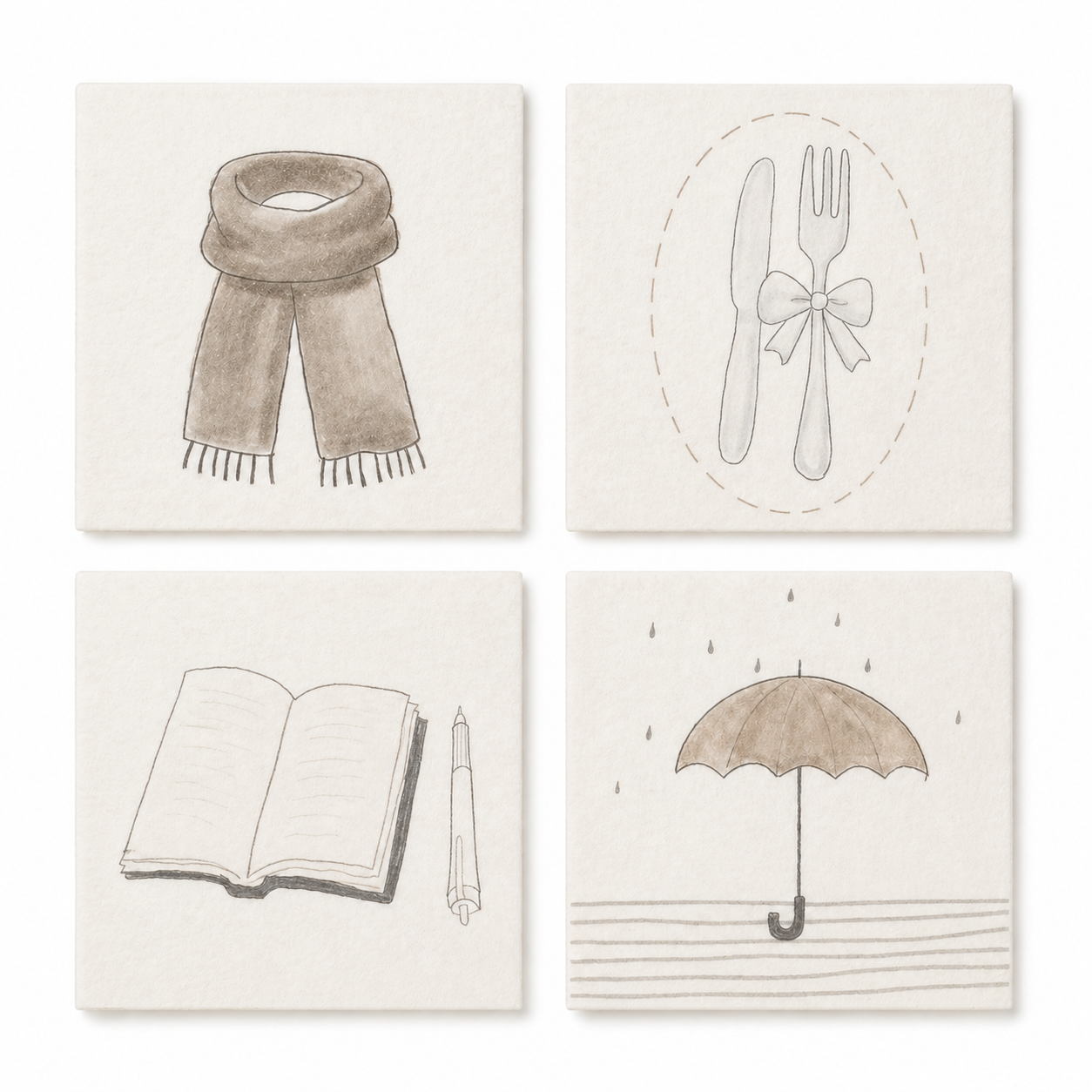 Everyday Objects – Soft Wall Art