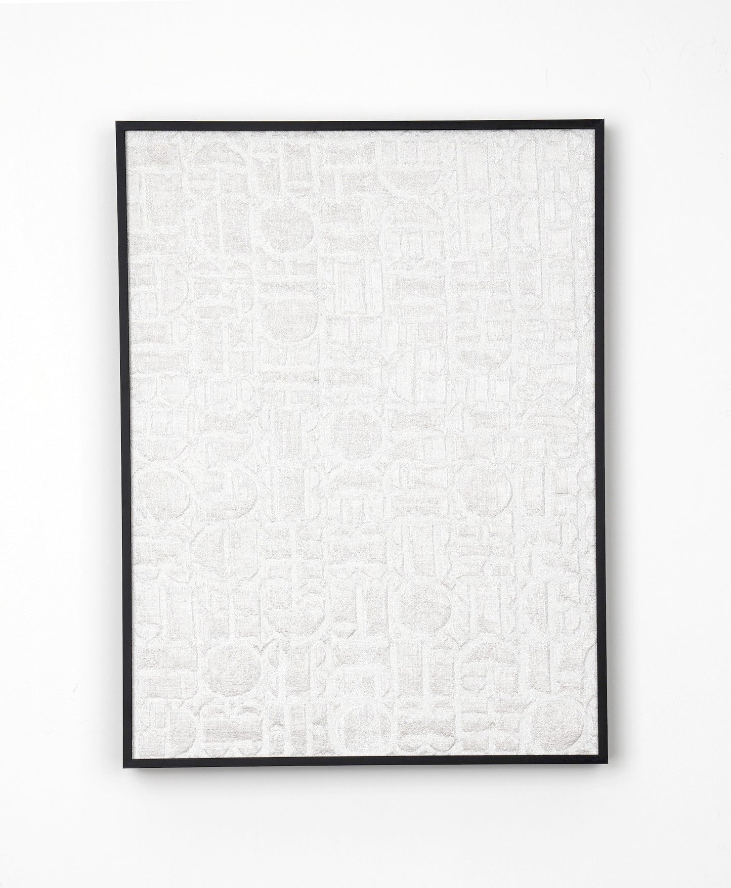 Cycle White-Fabric Wall art