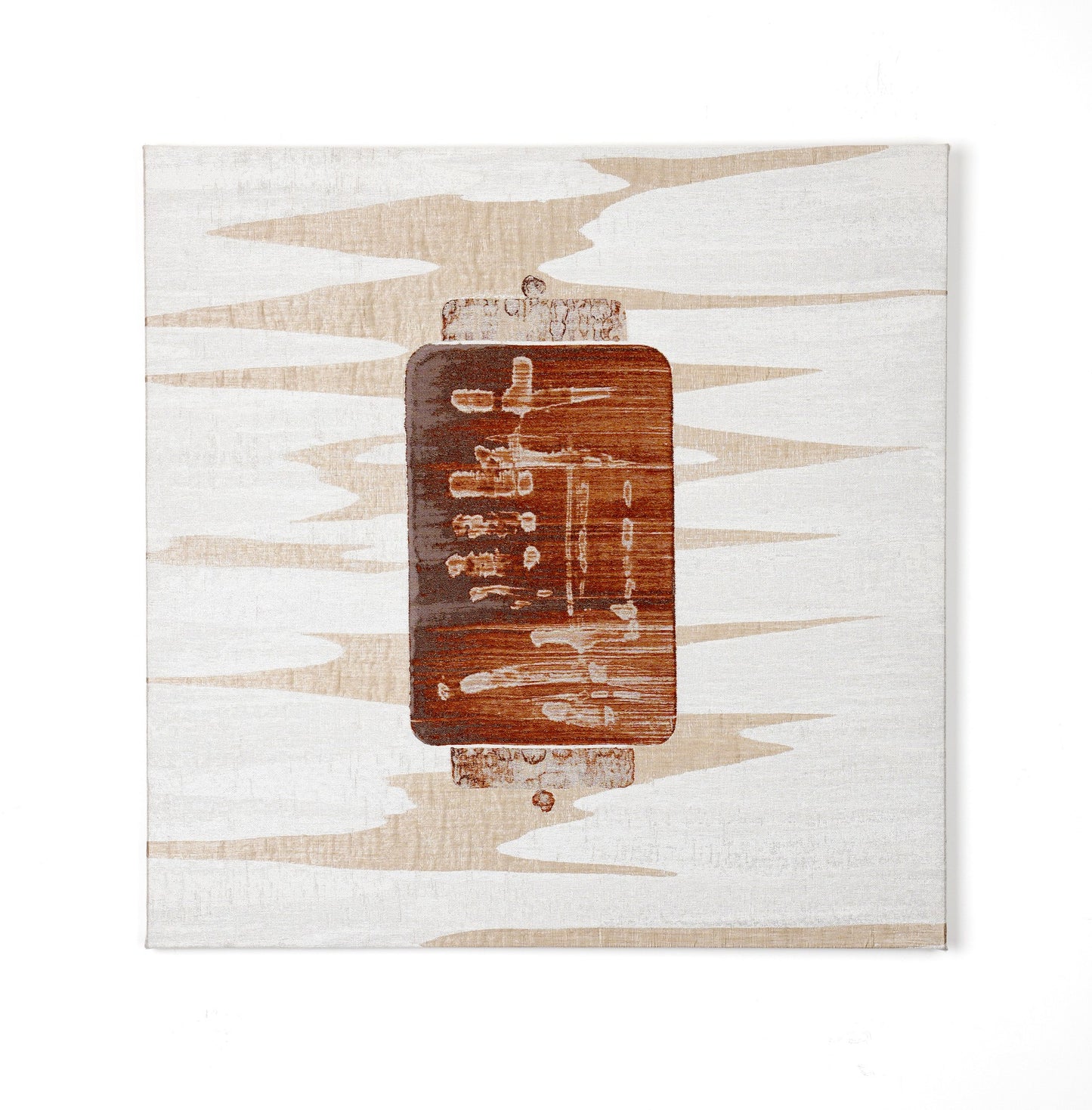 Lantern Beige-Fabric Wall art
