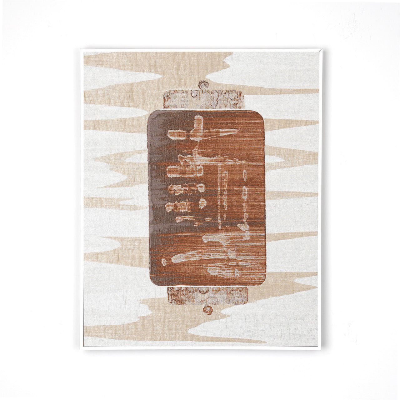 Lantern Beige-Fabric Wall art