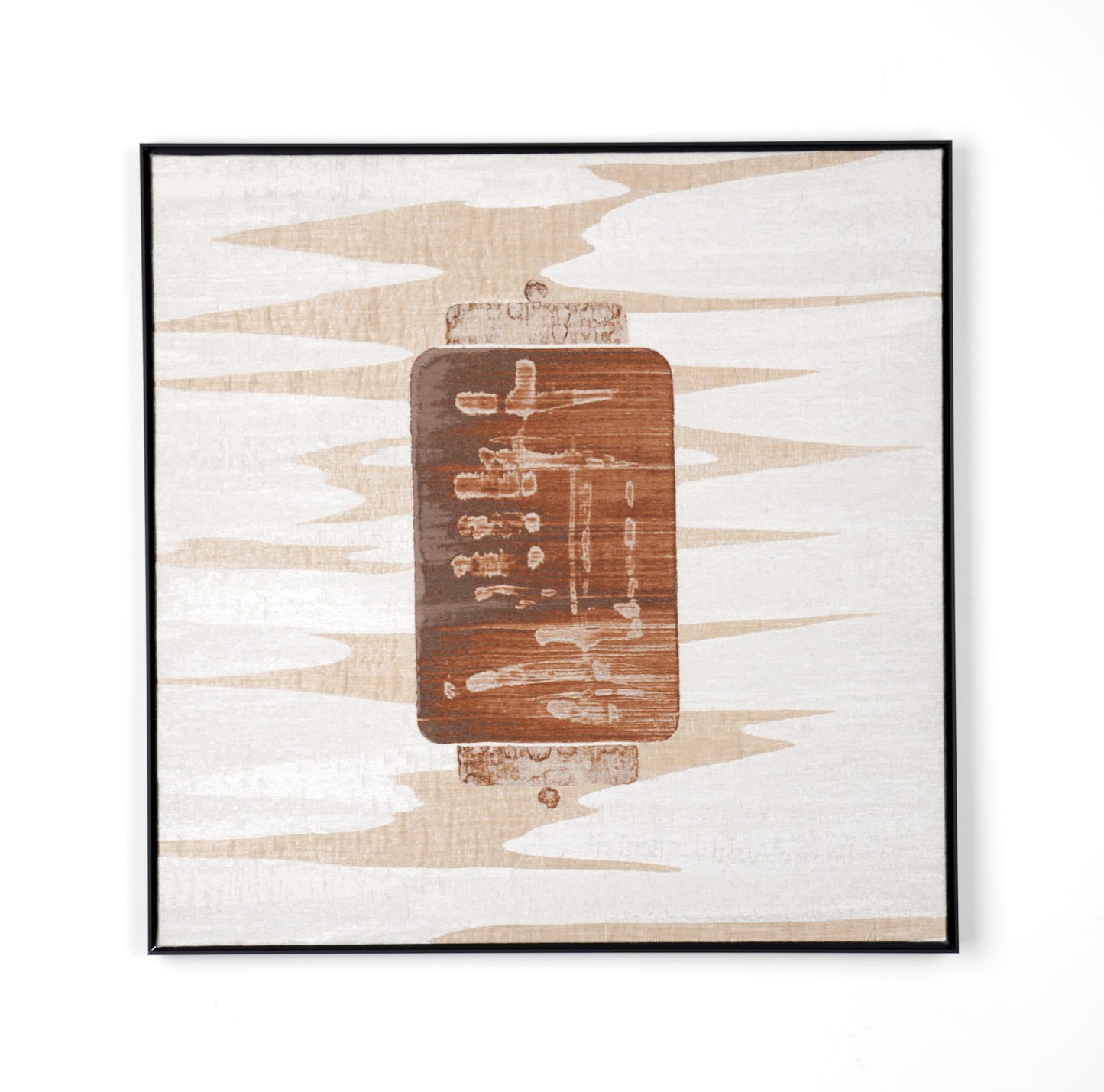 Lantern Beige-Fabric Wall art