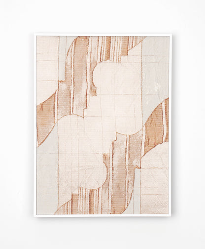 Palace Memory Soft Pink - Fabric Wall art