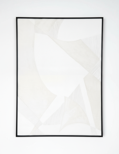 Prism White A - Black Frame