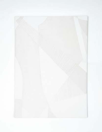 Prism White- Fabric Wall art